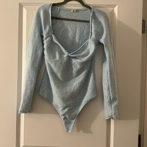 Free people sweater bodysuit